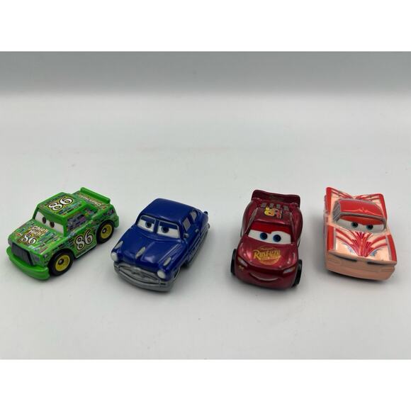 Disney Cars Mini Racers Diecast Chick Hicks, Lot Of 4 - Picture 2 of 6
